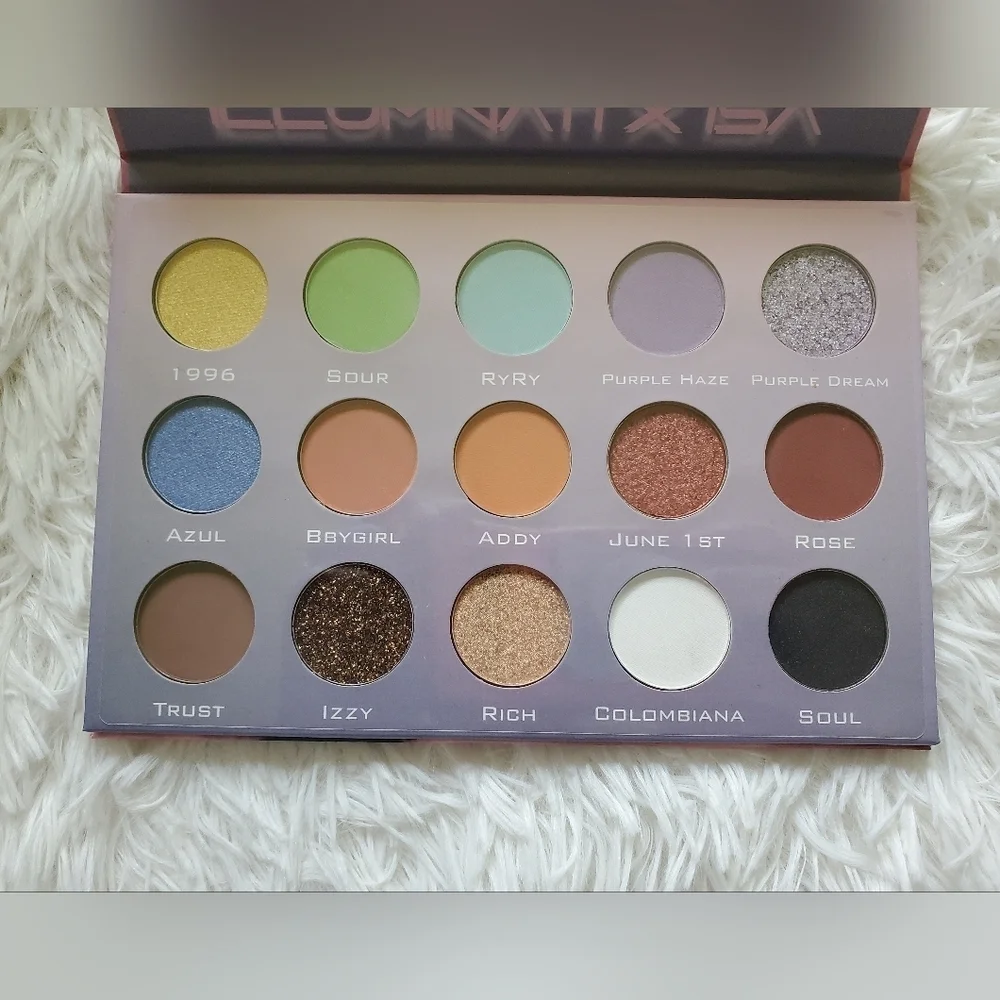 ILLUMINATI x ISA Eyeshadow Palette Designed By Isabel Bedoya RARE & NEW RT$50